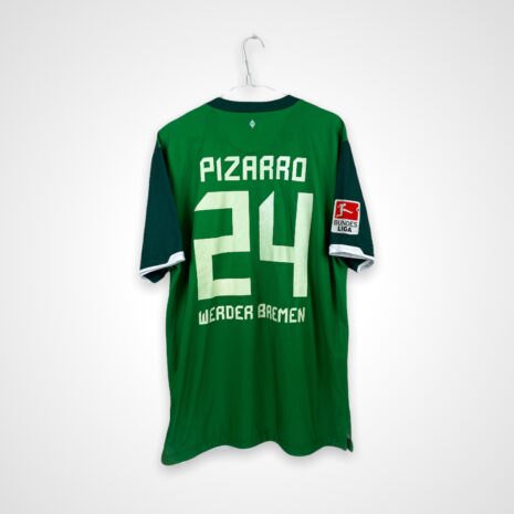 AUTOGRAPHS BNWT Werder Bremen 2010/11 Home 24 Pizarro [L].