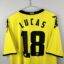 Borussia Dortmund 2011/12 Home 18 Lucas cup shirt [XL].