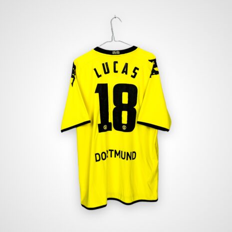 Borussia Dortmund 2011/12 Home 18 Lucas cup shirt [XL].