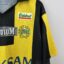 Koszulka piłkarska Hammarby, 1995 Away, stan bardzo dobry - delikatnie uszkodzony nadruk sponsora na plecach.- widok dodatkowy 3