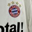 Koszulka piłkarska FC Bayern Monachium, 2012/13 Away, stan słaby - zabrudzenie przy przy nadruku sponsora, na froncie i z tyłu dwie plamy i sporo mikro zaciągnięć.