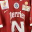 Koszulka piłkarska Montpellier, 2006/08 Home, stan dobry - nieznacznie popękane nadruki sponsora na froncie, ponadto kilka niewielkich zaciągnięć.- widok dodatkowy 4