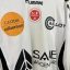 Koszulka piłkarska Stade De Reims, 2013/14 Away, stan zadowalający - kilka zabrudzeń oraz zniszczony nadruk sponsora na rękawie.- widok dodatkowy 4