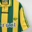 Koszulka piłkarska FC Nantes, 1996/97 Home, stan dobry - koszulka posiada kilka mikro dziurek i niewielkich plam, a materiał jest delikatnie zmechacony.- widok