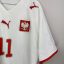 Polen Fußballtrikot, 2006/08 Home, sehr guter Zustand - abgenutzter Größenaufnäher und Mikroloch im Nacken - siehe extra 3