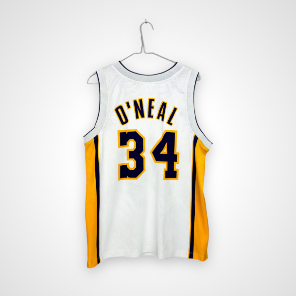 Koszulka piłkarska Los Angeles Lakers, stan bardzo dobry - kilka drobnych zaciągnięć.