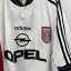 Koszulka piłkarska FC Bayern Monachium, 1995/97 Away, stan słaby - dwie plamy na froncie, sporo mikro zaciągnięć.- widok dodatkowy 3