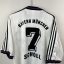 Koszulka piłkarska FC Bayern Monachium, 1995/97 Away, stan słaby - dwie plamy na froncie, sporo mikro zaciągnięć.- widok dodatkowy 7