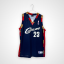 Cleveland Cavaliers football jersey, good condition - slight amount of micro stitching.- rear view