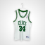 Boston Celtics football jersey, Home- rear view