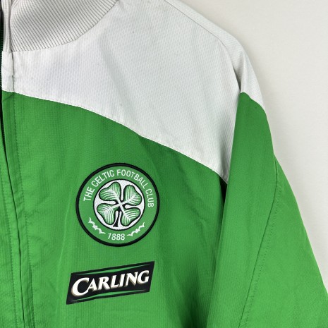 IMG_1075 Celtic FC Fußballtrikot, guter Zustand - ein paar Mikroflecken und ein Fleck auf dem Rücken - siehe extra 3