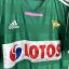 Koszulka piłkarska Lechia Gdańsk, 2012/13 Away, stan słaby - poniszczone nadruki na rękawkach oraz jeden na froncie, popękany numer na plecach.- widok dodatkowy 4