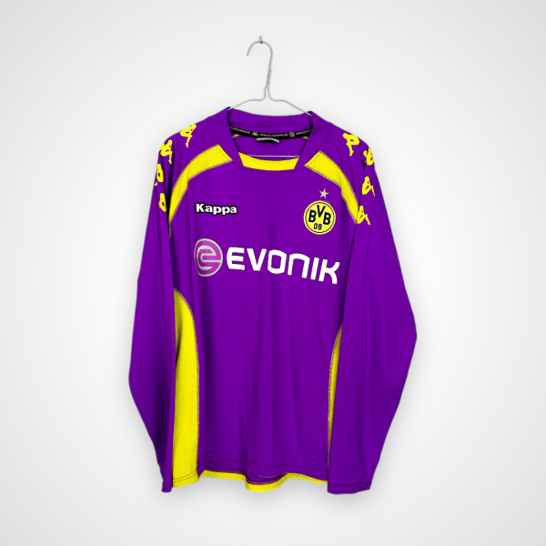 Borussia Dortmund Fußballtrikot, 2009/10, sehr guter Zustand - kleine Risse an den Kappa-Emblemen und dem Sponsorenaufdruck.
