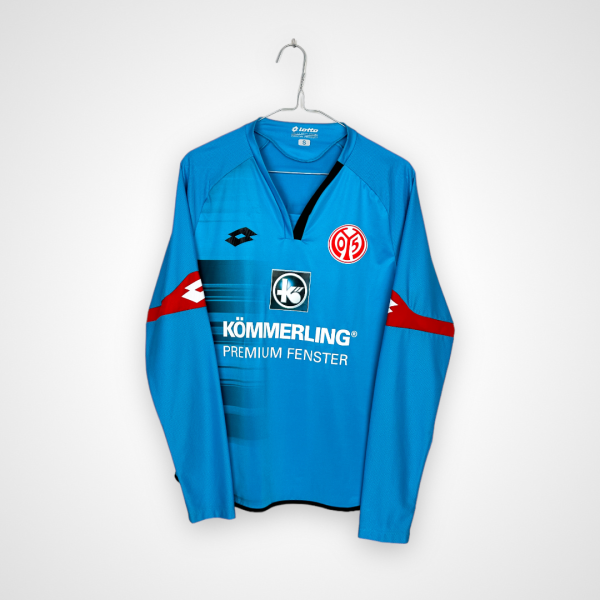 Football shirt FSV Mainz 05, 2017/18, very good condition - slight soiling above lotto logo.- rear view
