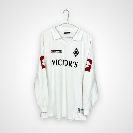 Koszulka piłkarska Borussia Monchengladbach, 2003/04 Home, stan dobry - kilka nieznacznych zabrudzeń.