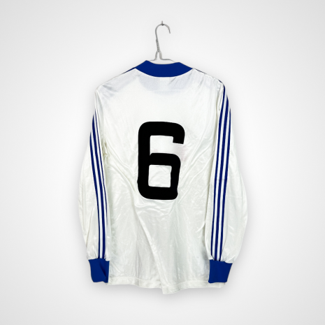 PhotoRoom_045_20240128_133247 Adidas Fußballtrikot, 1980er Jahre, ausgezeichneter Zustand - Rückansicht