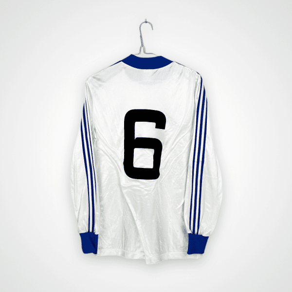 Koszulka piłkarska Adidas, 1980's, stan doskonały- widok z tyłu