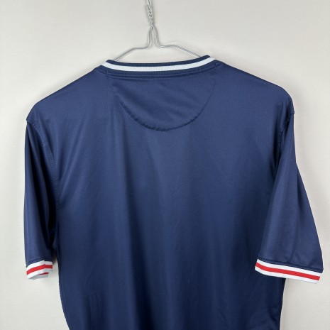 IMG_5172 PSG football jersey, 2020/21 Home, poor condition - lots of pulls on the front of the jersey.- view extra 5