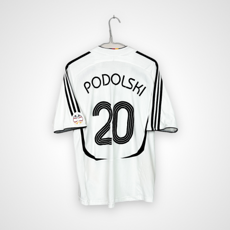 Germany football shirt, 2006/08 Home, very good condition - cracked number on back.