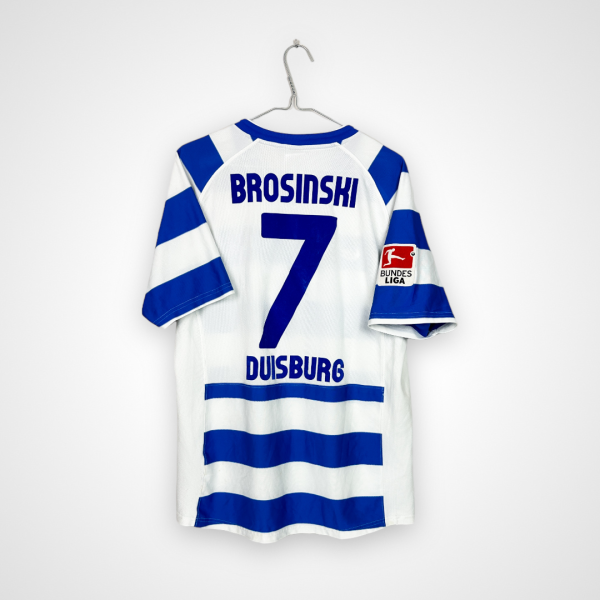 Koszulka piłkarska MSV Duisburg, 2011/13 Home, stan doskonały