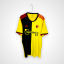 Koszulka piłkarska Watford FC, 2019/20 Home, stan dobry - nieznacznie popękany nadruk sponsora oraz dwa niewielkie zabrudzenia na plecach.