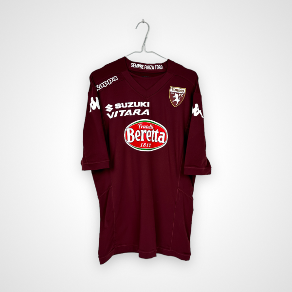 Koszulka piłkarska Torino FC, 2014/15 Home, stan doskonały- widok z tyłu