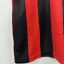 AC Milan Fußballtrikot, 1990/91 Home, schlechter Zustand - Beschädigung des Stoffes am Kragen, viele kleine bis mittelgroße Risse am ganzen Körper