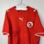 Koszulka piłkarska Szwajcaria, 2006/08 Home, stan doskonały- zbliżenie na front