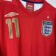 England Fußballtrikot, 2006/08 Away, guter Zustand - Spuren von genähtem Loch auf dem Rücken - siehe extra 4