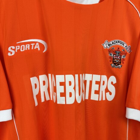 IMG_6408 Blackpool FC Fußballtrikot, 2004/05 Home, ausgezeichneter Zustand - siehe extra 4