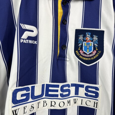IMG_7325 West Bromwich Albion football shirt, 1995/96 Home, very good condition - a few micro stitches.- view extra 4