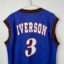Philadelphia 76'ers Fußballtrikot, Alternate, guter Zustand - es gibt eine ganze Reihe von Mikrostichen auf dem Trikot - siehe extra 7
