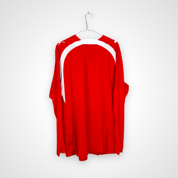 Koszulka piłkarska Szwajcaria, 2006/08 Home, stan doskonały- widok z tyłu