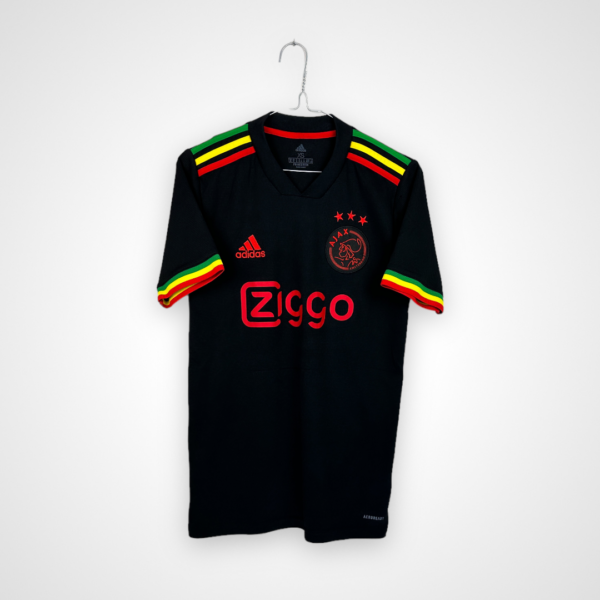 Koszulka piłkarska AFC Ajax, 2021/22 Third, stan dobry - jedno znaczne zaciągnięcie na froncie.