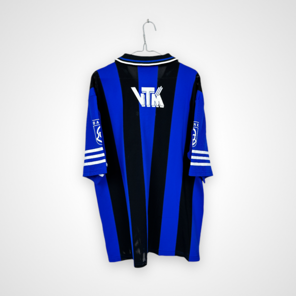 Koszulka piłkarska Club Brugge, 1996/97 Home, stan doskonały- widok z tyłu
