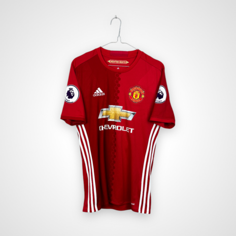 Photoroom_032_20240916_154921 Manchester United Fußballtrikot, 2016/17 Home, ausgezeichneter Zustand - Rückansicht