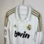 Real Madrid Fußballtrikot, 2011/12 Home, guter Zustand - leichte Verschmutzung, leicht beschädigter Aufdruck auf der Rückseite und Sponsorenaufdruck auf der Vorderseite