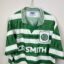 Koszulka piłkarska Celtic FC, 1995/97 Home, stan doskonały- zbliżenie na front