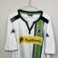 Koszulka piłkarska Borussia Monchengladbach, 2015/16 Home, stan doskonały- zbliżenie na front