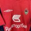 CSKA Moscow football shirt, 2006 Home, good condition - cracked sponsor print on front.- view extra 4