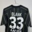 Alemannia Aachen football shirt, 2004/05 Home, poor condition - significant number of large and small pulls all over the jersey.- view extra 8