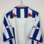 SC Heerenveen Fußballtrikot, 2003/05 Home, zufriedenstellender Zustand - beschädigte Logos auf der Vorderseite und ein paar Mikronähte und Stoffdellen auf dem Rücken.Ansicht