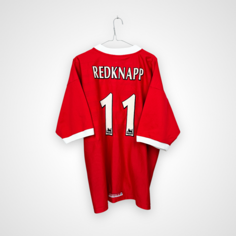 Liverpool FC football shirt, 1998/00 Home, very good condition - slight soiling to sponsor print on front.