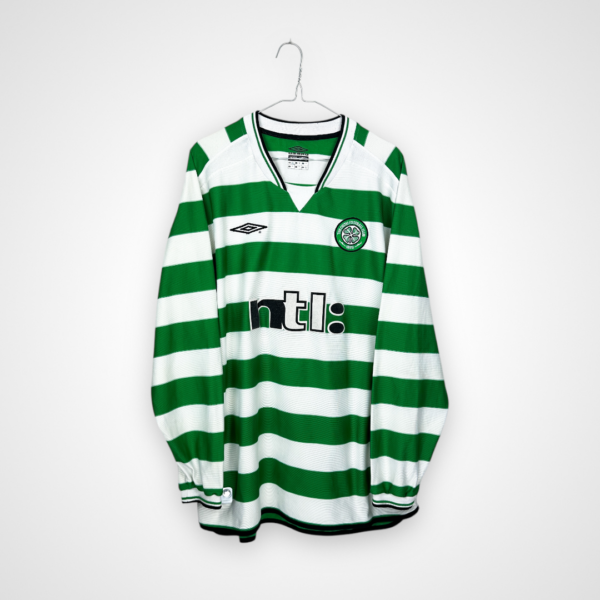 Koszulka piłkarska Celtic FC, 2002/03 Home, stan doskonały