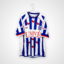 SC Heerenveen Fußballtrikot, 2002/03 Home, sehr guter Zustand - ein Micro Pull und ein Fleck auf der Rückseite des Trikots.