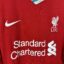 Koszulka piłkarska Liverpool FC, 2020/21 Home, stan bardzo dobry - mikro zaciągnięcia na plecach.- widok dodatkowy 4