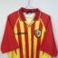 Koszulka piłkarska RC Lens, 1998/99 Home, stan doskonały- zbliżenie na front