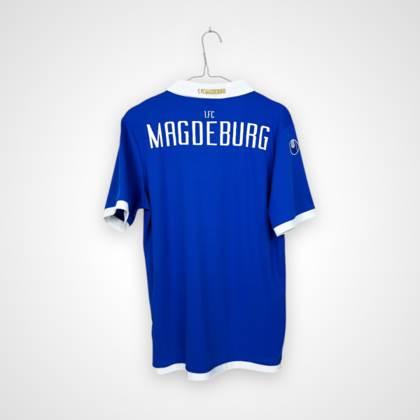 FC Magdeburg football shirt, 2020/21 Third, very good condition - one pull on the front.- rear view