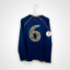 Koszulka piłkarska Szkocja, 2007/08 Home, stan dobry - nieznacznie spękane logo diadora na froncie, mikro zaciągnięcie nad numerem oraz delikatnie odklejający się