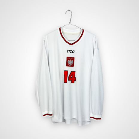 Poland football shirt, 2000 Home, very good condition - a few minor pulls.